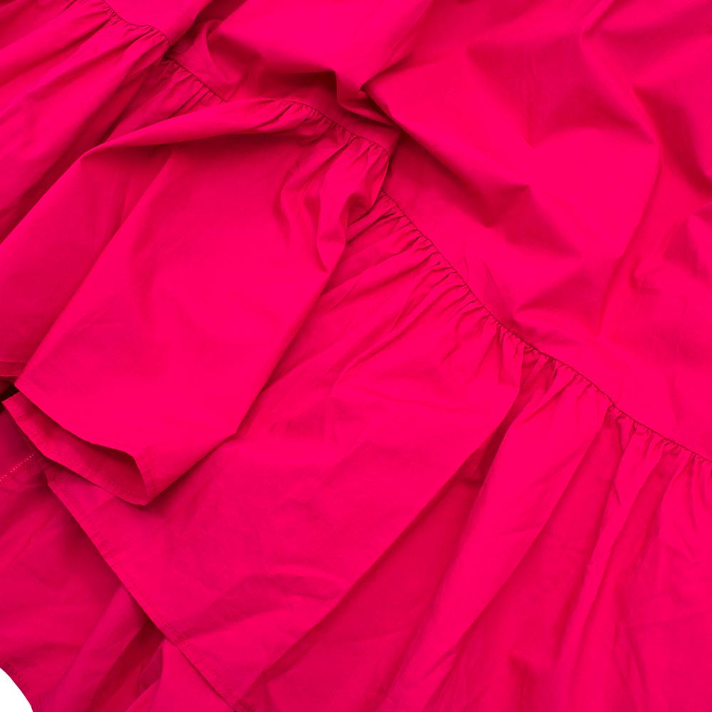  Philosophy Di Lorenzo Serafini Pink Long Sleeve Ruffle Dress - Size US 6 3