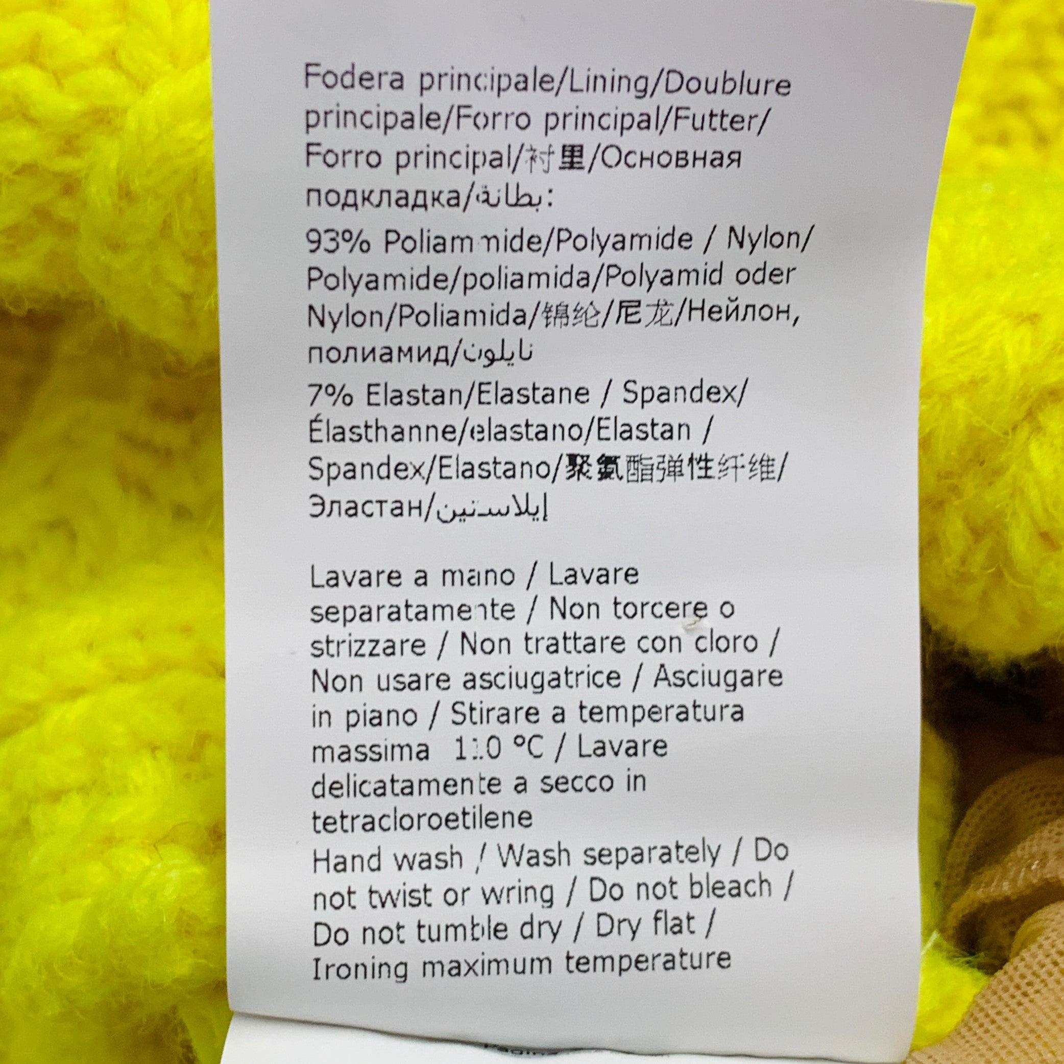 PHILOSOPHY di LORENZO SERAFINI Size S Yellow Cable Knit Crew Neck Sweater For Sale 3