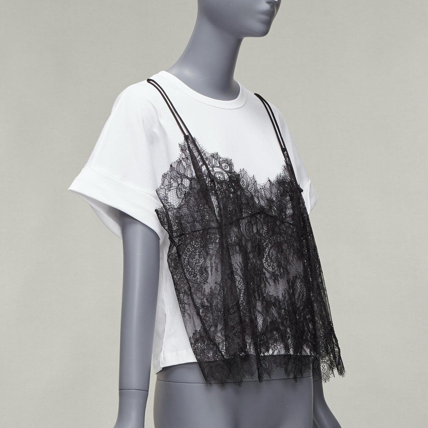 PHILOSOPHY Lorenzo Serafini tromp loiel draped silk camisole white tshirt XS In Excellent Condition For Sale In Hong Kong, NT