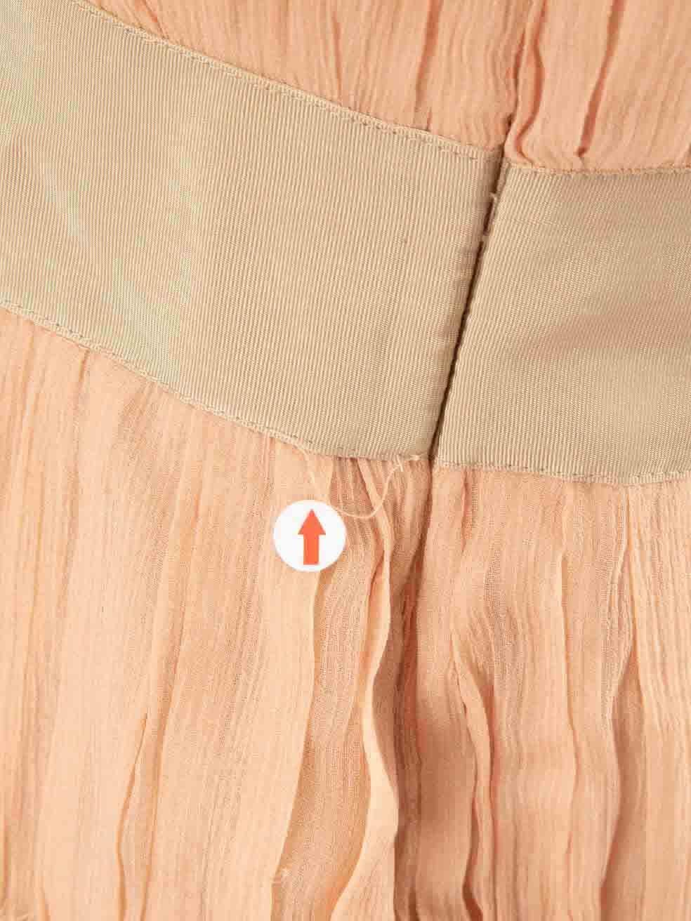 Philosophy Pink Pleated Accent Sleeveless Dress Size M For Sale 1