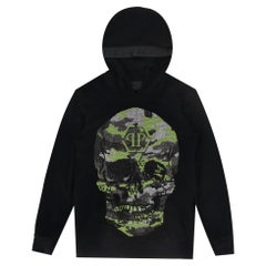 Felpa con cappuccio Phlipp Plein Crystal Skull & Logo