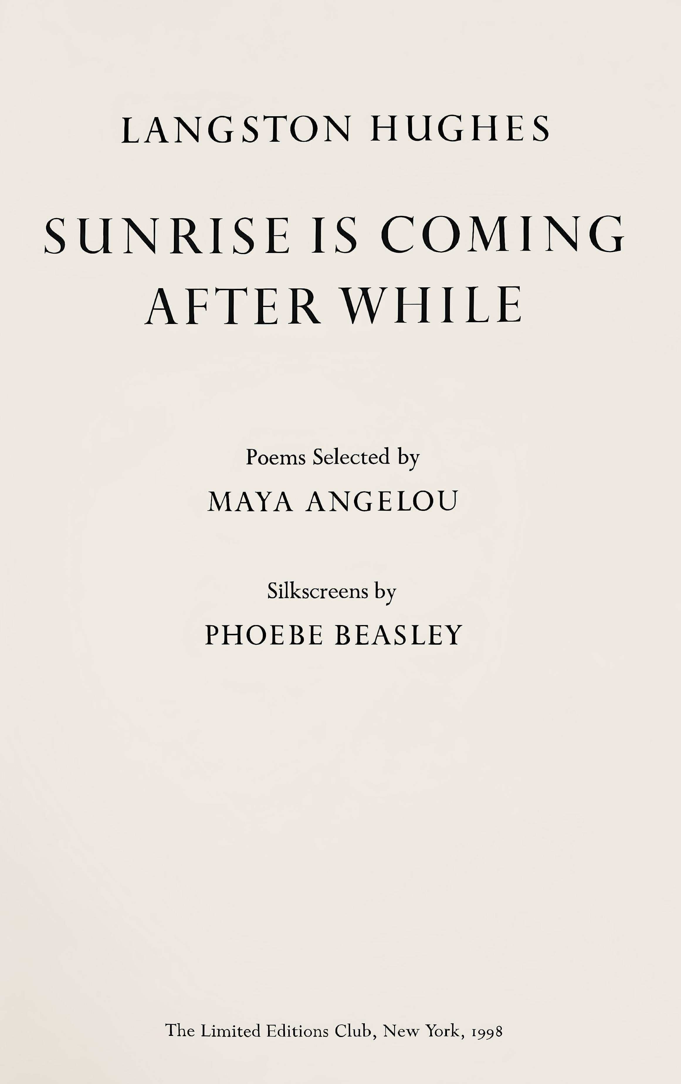 The Negro Speaks of Rivers, Sunrise Is Coming After While For Sale 2