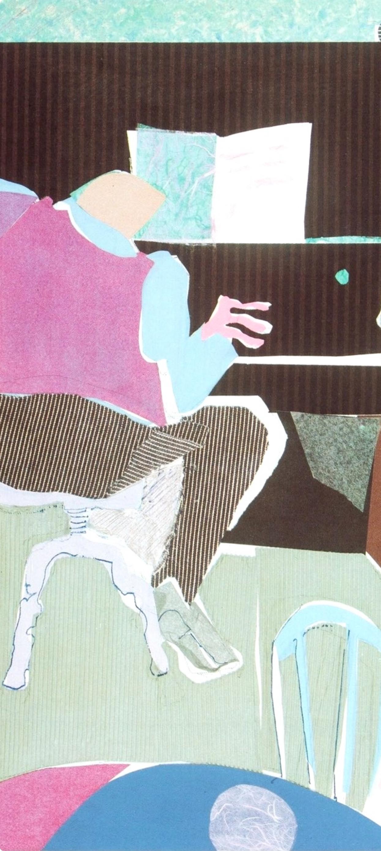 The Weary Blues, Sunrise Is Coming After While (Lever de soleil après un certain temps) - Print de Phoebe Beasley
