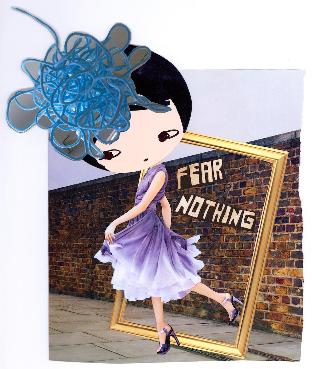 Fear Nothing - Print by Phoebe New York