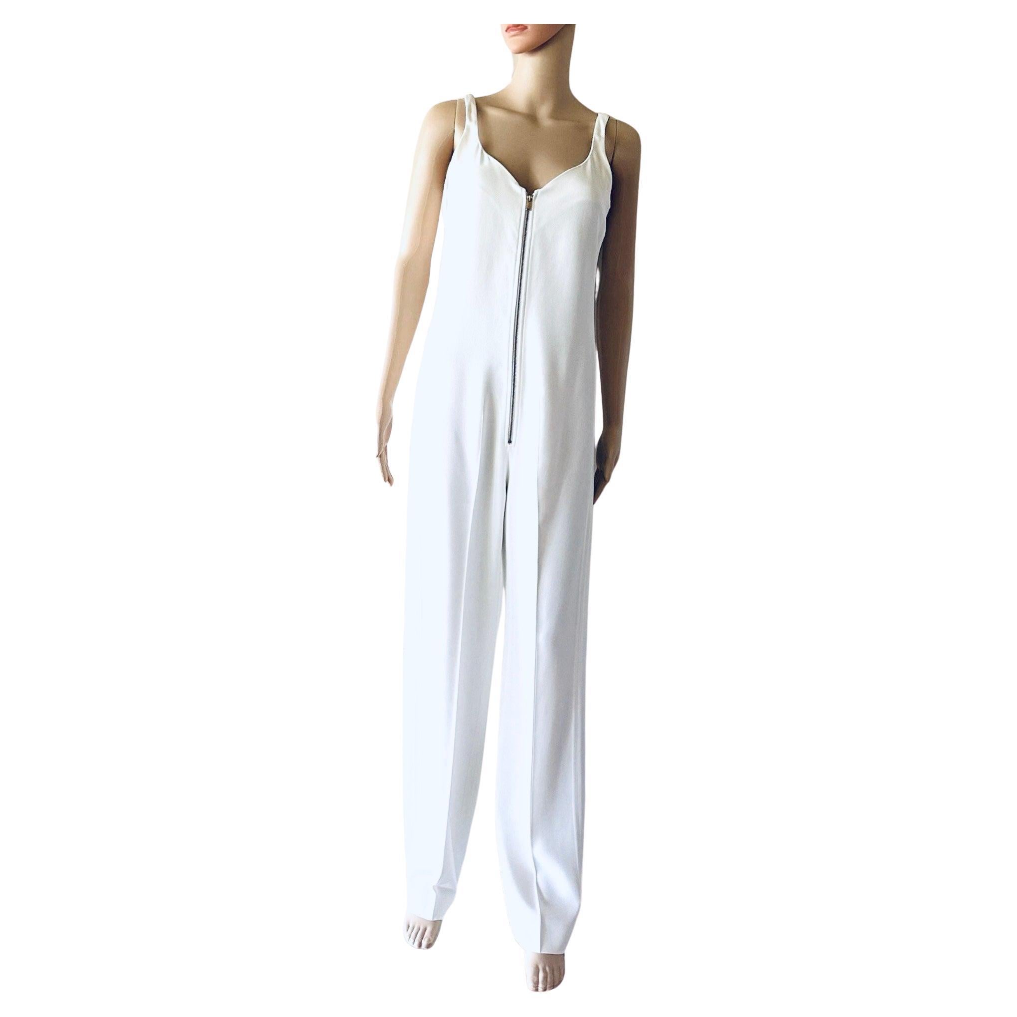PHOEBE PHILO for CELINE Cream Crepe Jumpsuit – Iconic Spring 2011 Collection