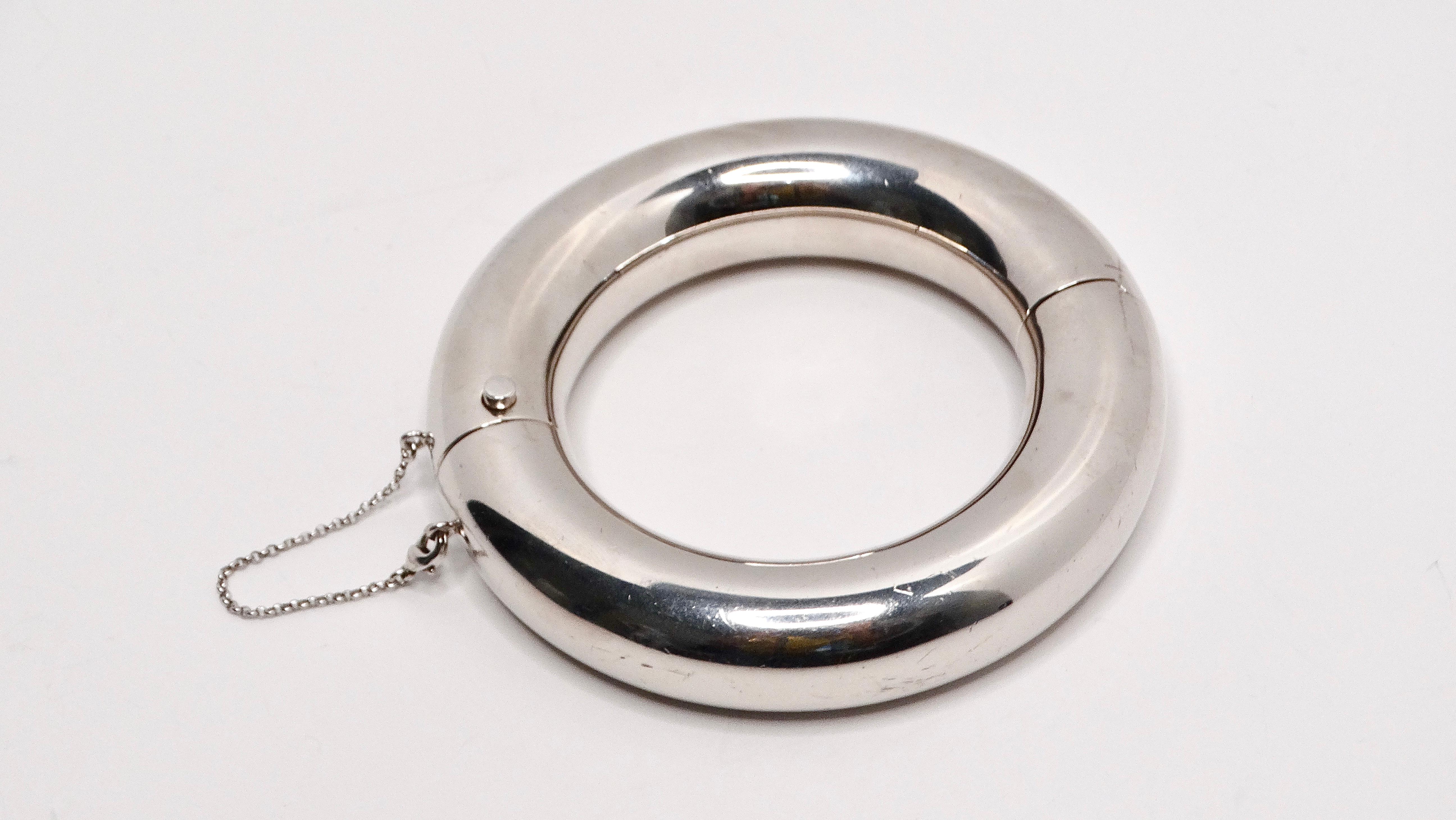 Phoebe Philo for Celine Palladium Plated and Brass Bangle In Good Condition In Scottsdale, AZ