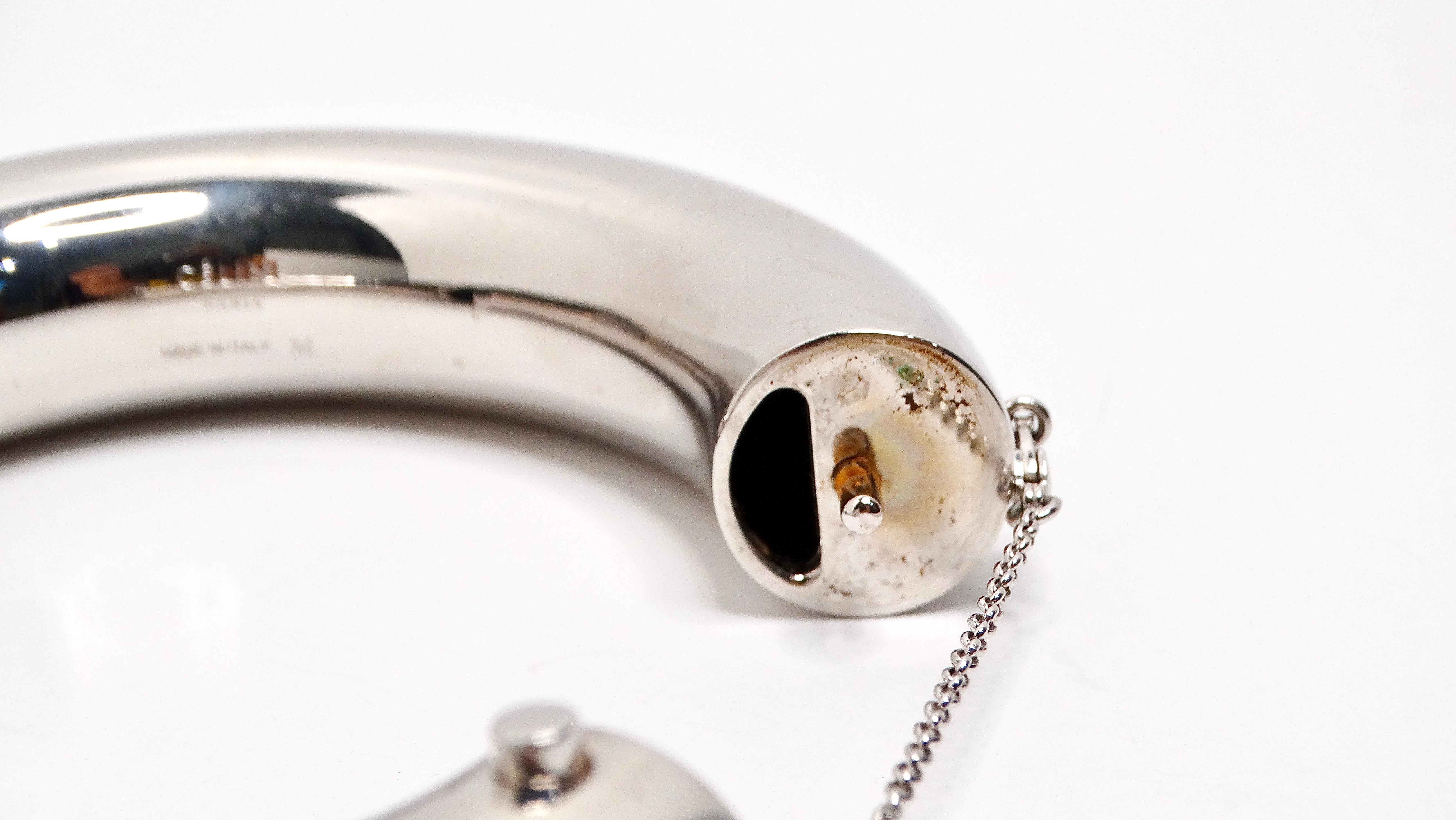Phoebe Philo for Celine Palladium Plated and Brass Bangle 1