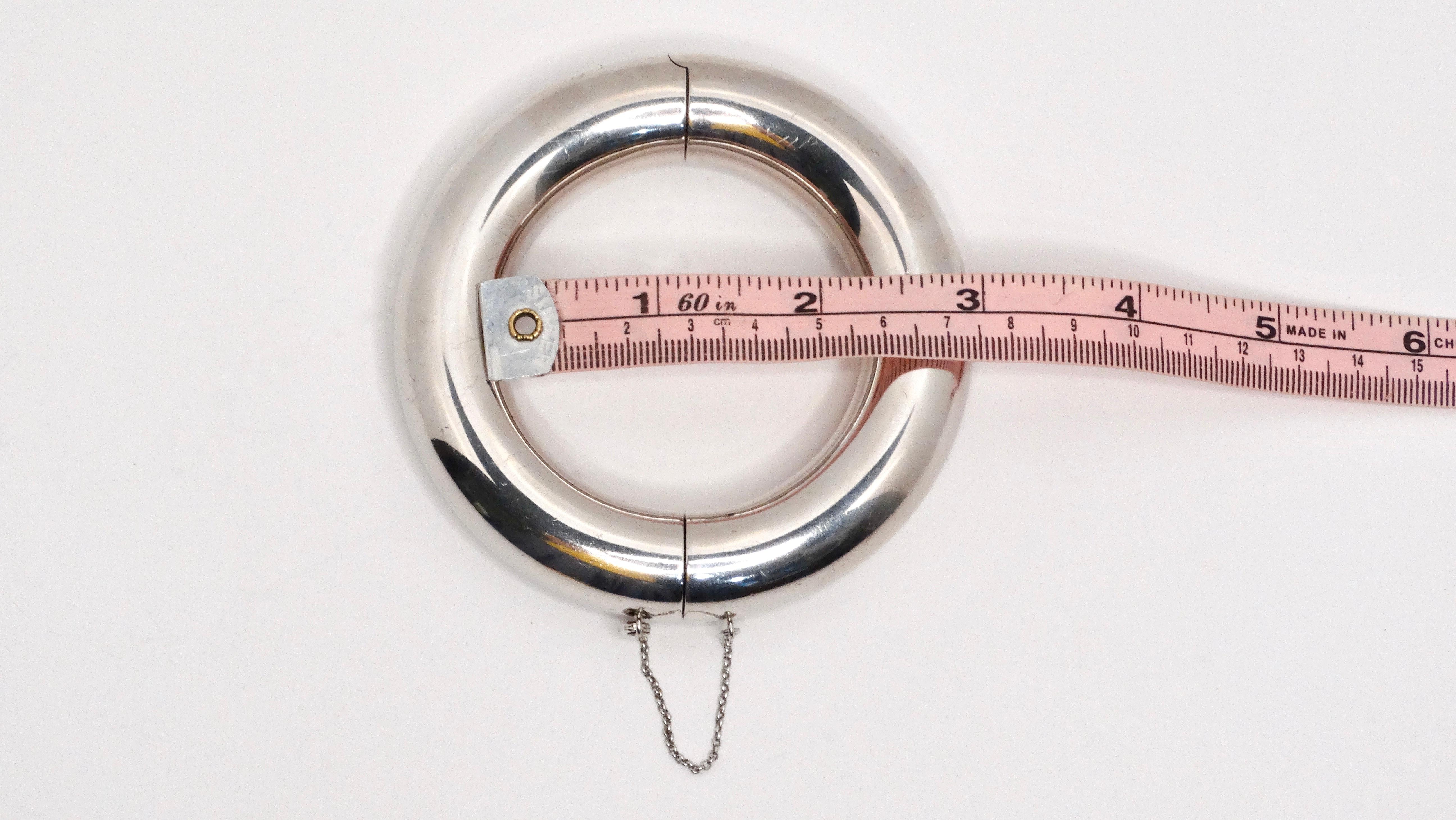 Phoebe Philo for Celine Palladium Plated and Brass Bangle 2