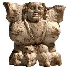 Antique Phoenician Bone Sphinx, 5th Century BC