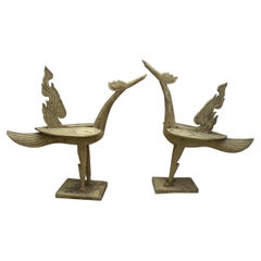 Phoenix Birds Carved in Indonesia