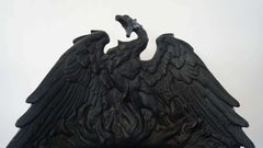 Phoenix Cast Iron and Bronze Fire Grate