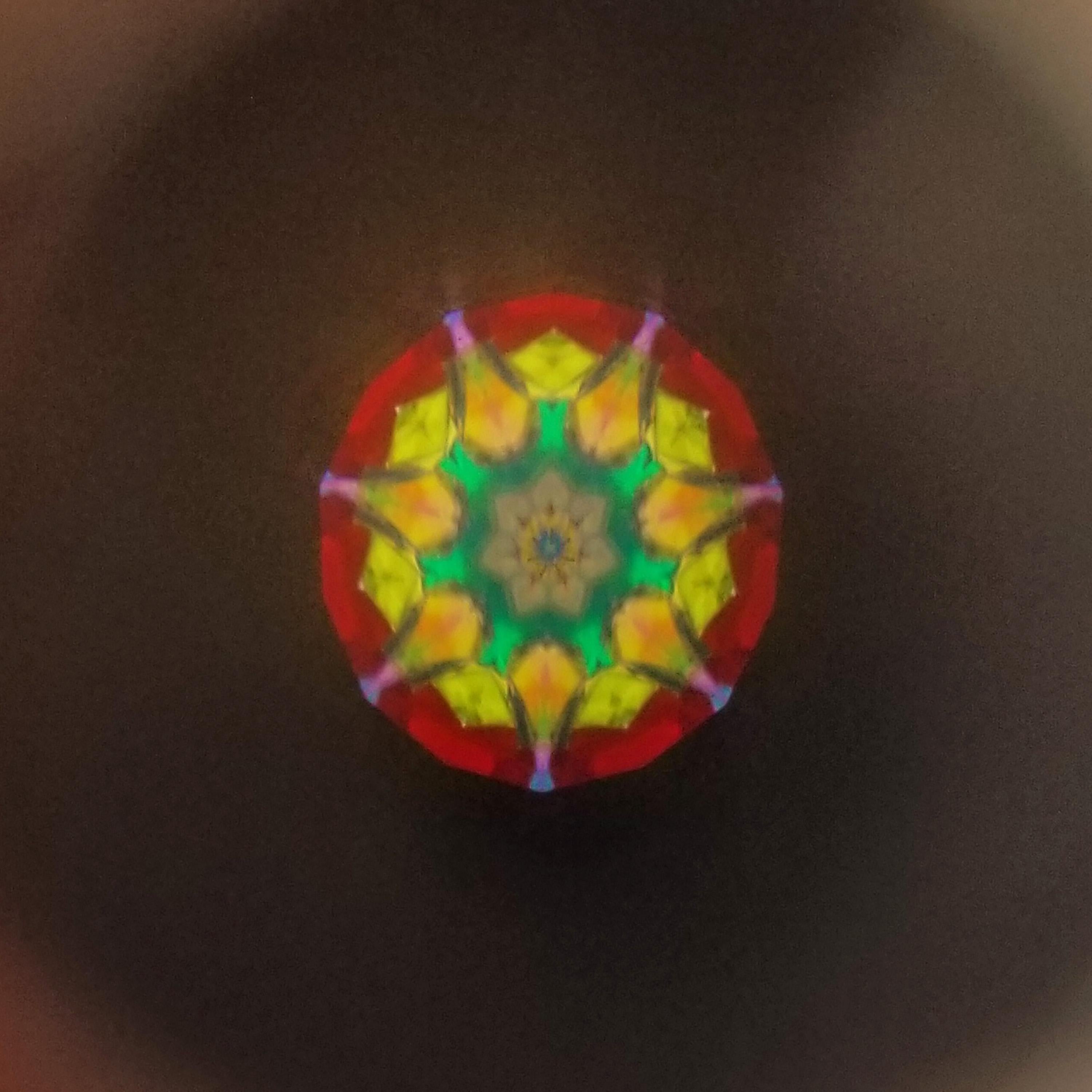 Phoenix Kaleidoscope Necklace, Handcrafted in USA 2