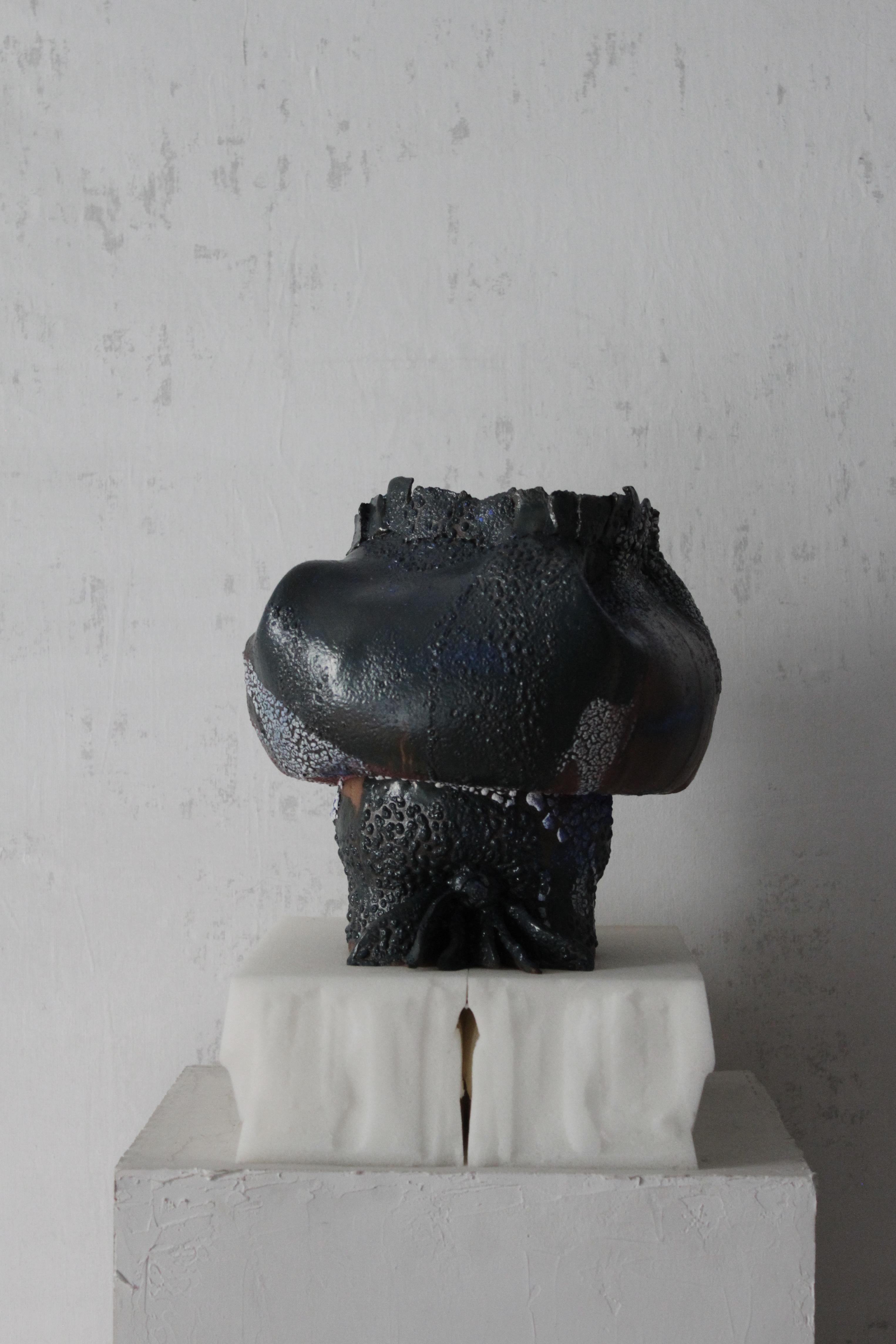 Modern Phorcy Vase by Lava Studio Ceramics For Sale