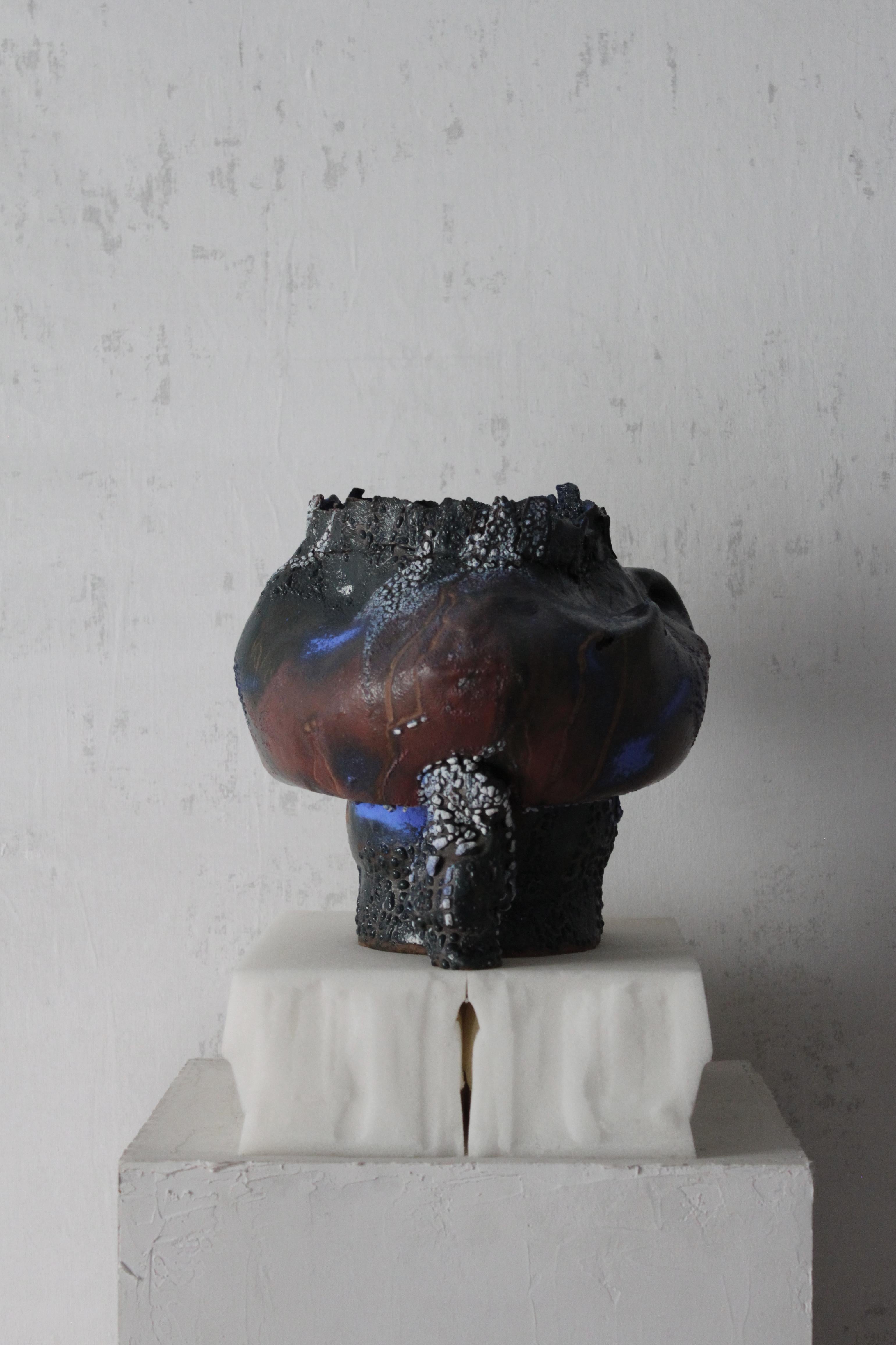 Greek Phorcy Vase by Lava Studio Ceramics For Sale