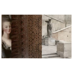 Fotocollage auf Aluminium von Charlotte Hedberg