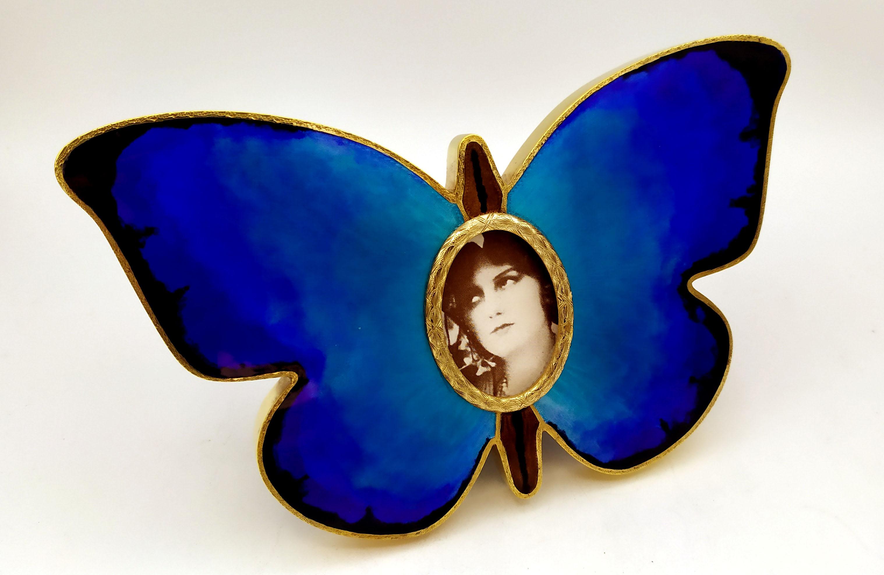 butterfly shaped picture frame