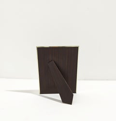 Photo frame Decorative Object Brass Aluminum Mid-Century Modern Design Italy 70s