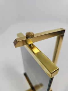 Photo Frame Decorative Object Brass Mid-Century Modern  Paul Lobel Design  70s