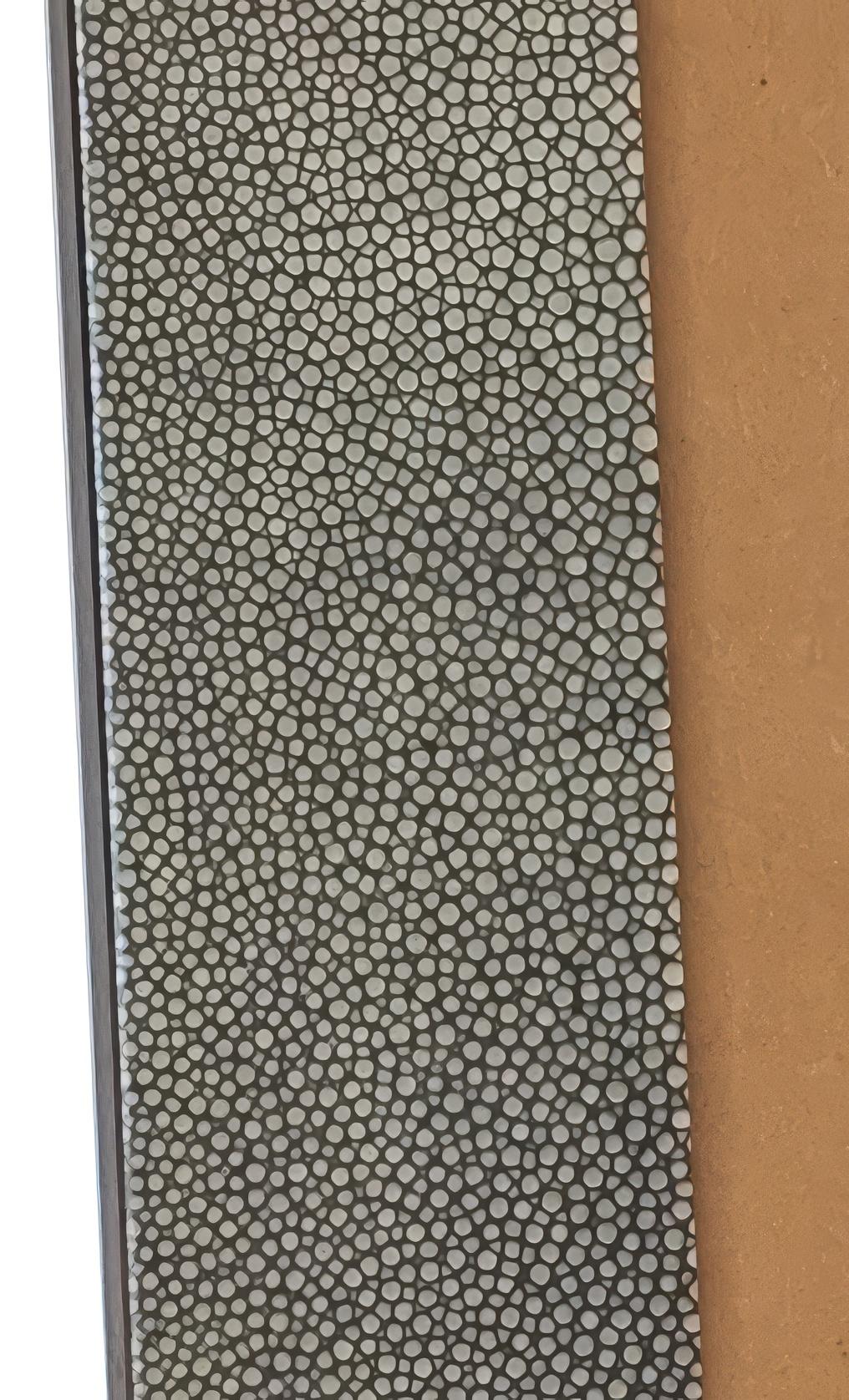 Marco Foto, Macassar, Shagreen, Imitación Marfil, Níquel en venta 2