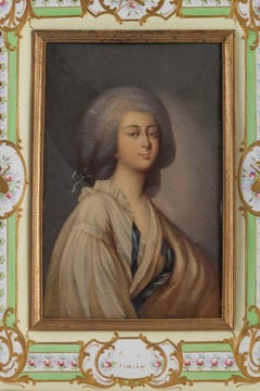 Photo Frame, Painting of an Elegant, 19th Century, Elegant in a Napoleon III