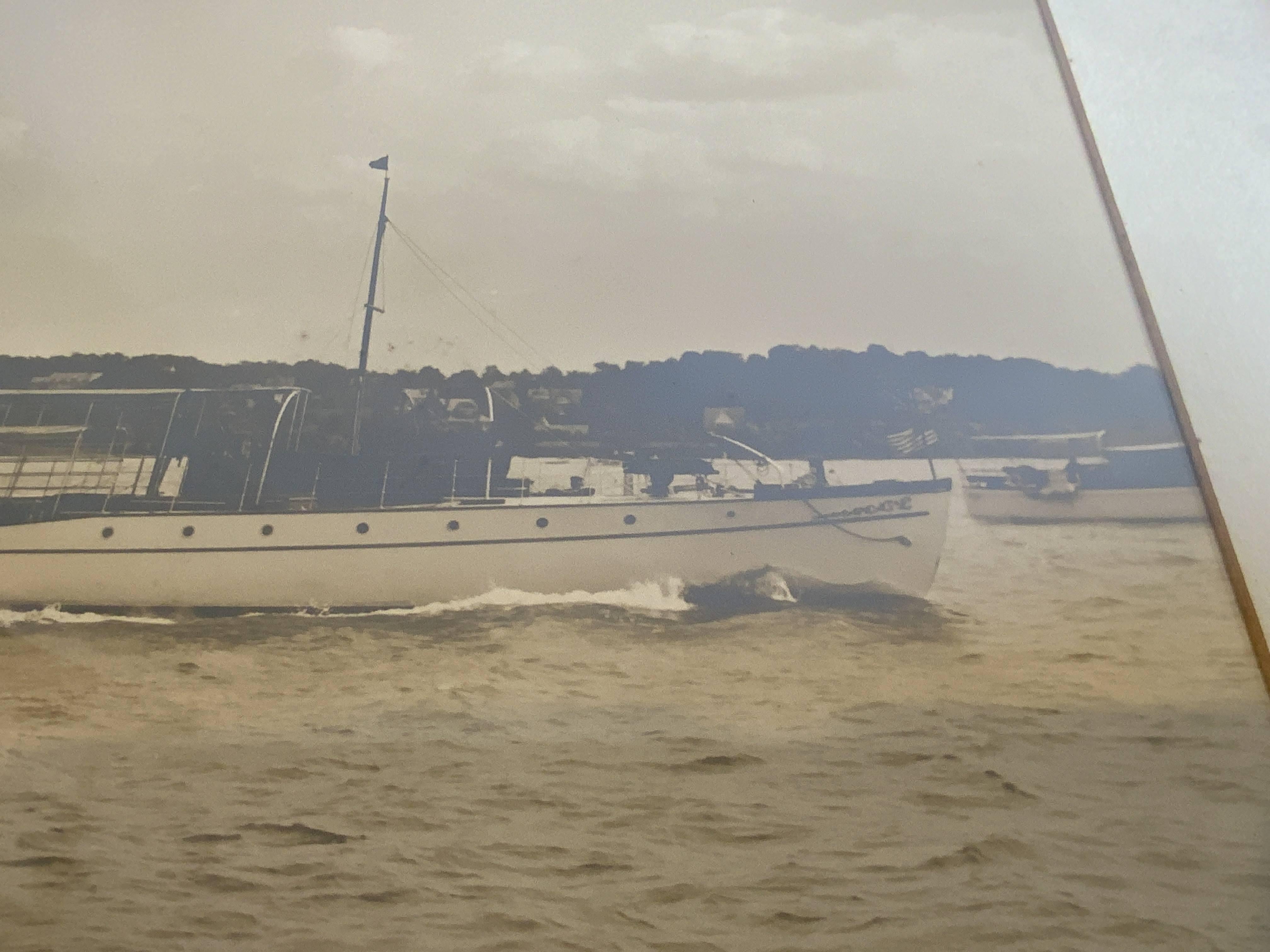 Photo of a Yacht by Edwin Levick NY For Sale 3