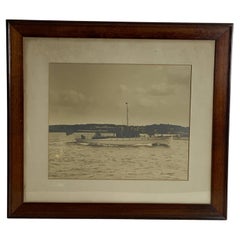 Foto einer Yacht von Edwin Levick NY
