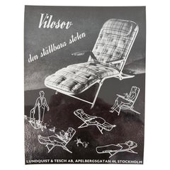 Foto des Sessels „Vilosov“ von C. EDVARD LUNDQUIST – 1950