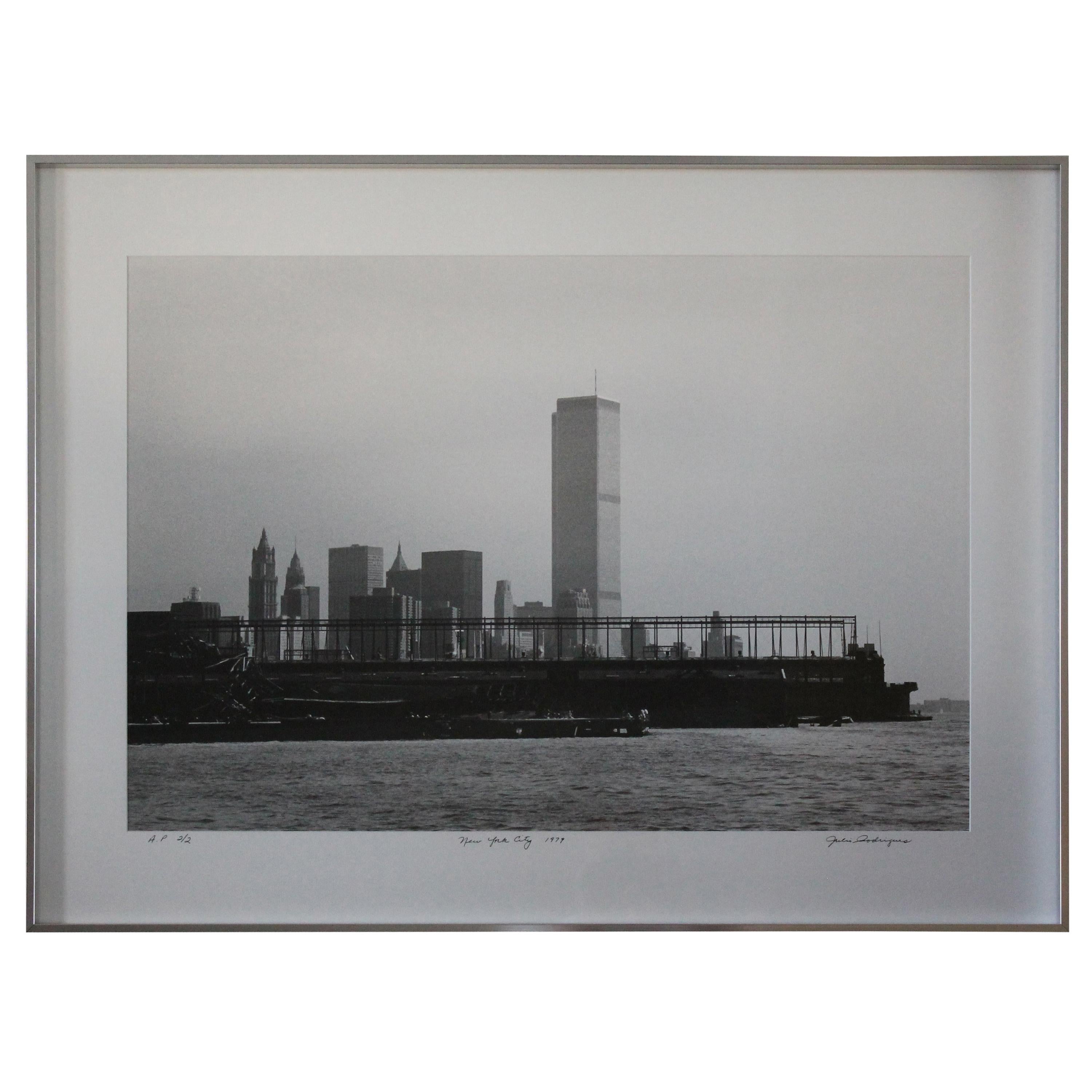 Photo of New York City World Trade Centers, 1979 For Sale
