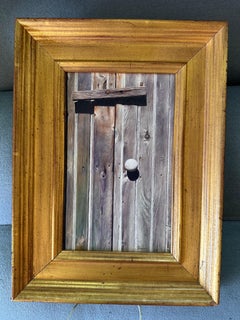 Photo-realistic Painting by Dan Brown, "The Latch Shadow"