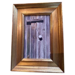 Photo-realistic Painting by Dan Brown, "The Latch Shadow"