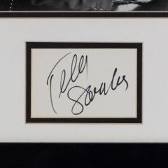 Photo & Signature By Telly Savalas (1922 - 1994) 'Ernst Stavro Blofeld'