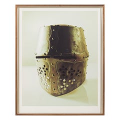 Photograph from the Objects of Life Series "Medieval Helmet Replica" (1996)