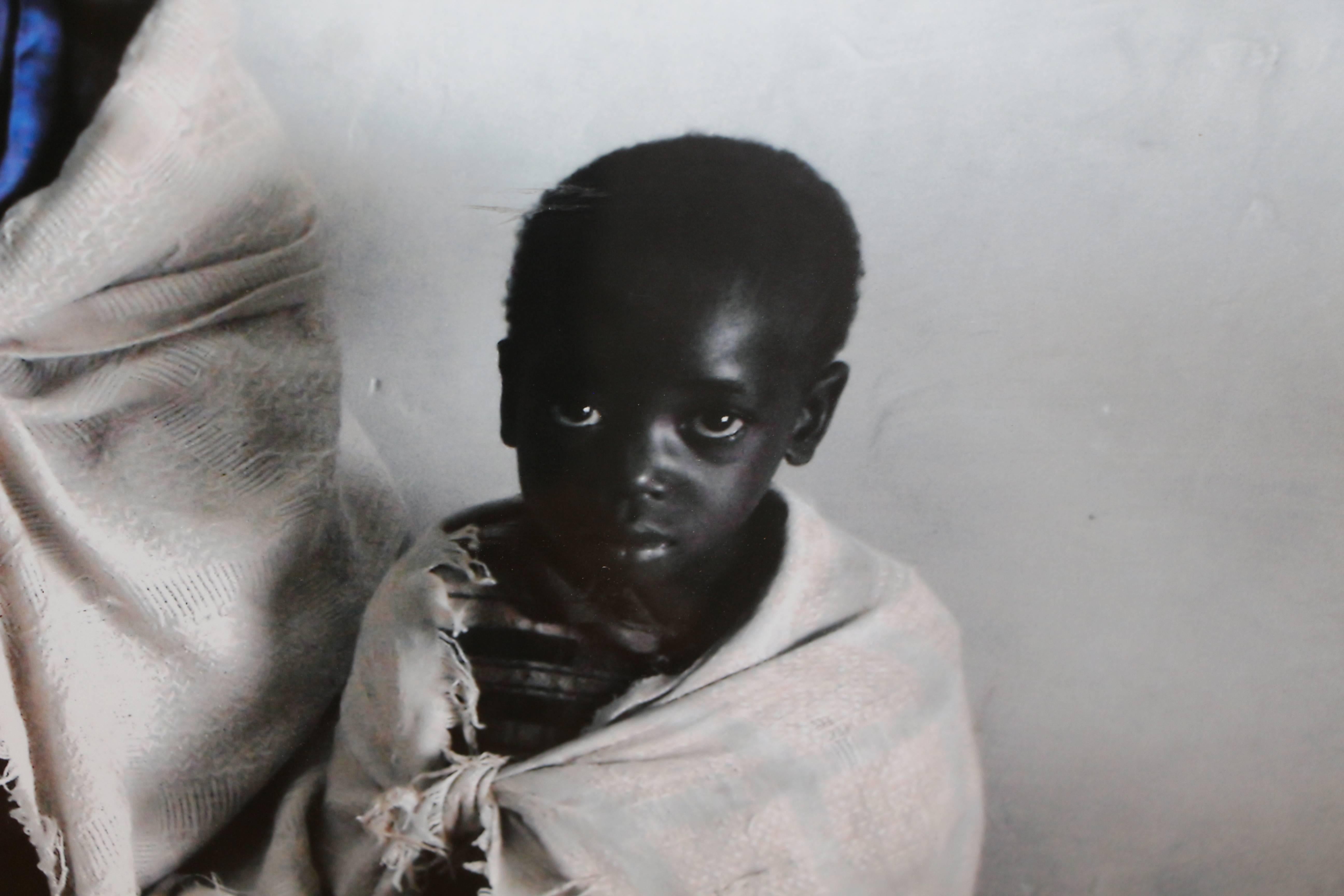Contemporary Photograph of Mother and Children, Kenya, 2009