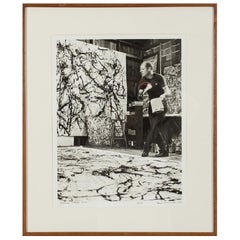Photograph of Jackson Pollock by Hans Namuth
