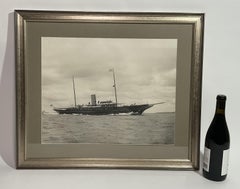 Photograph of J.P. Morgan's Yacht Corsair on Sea Trials