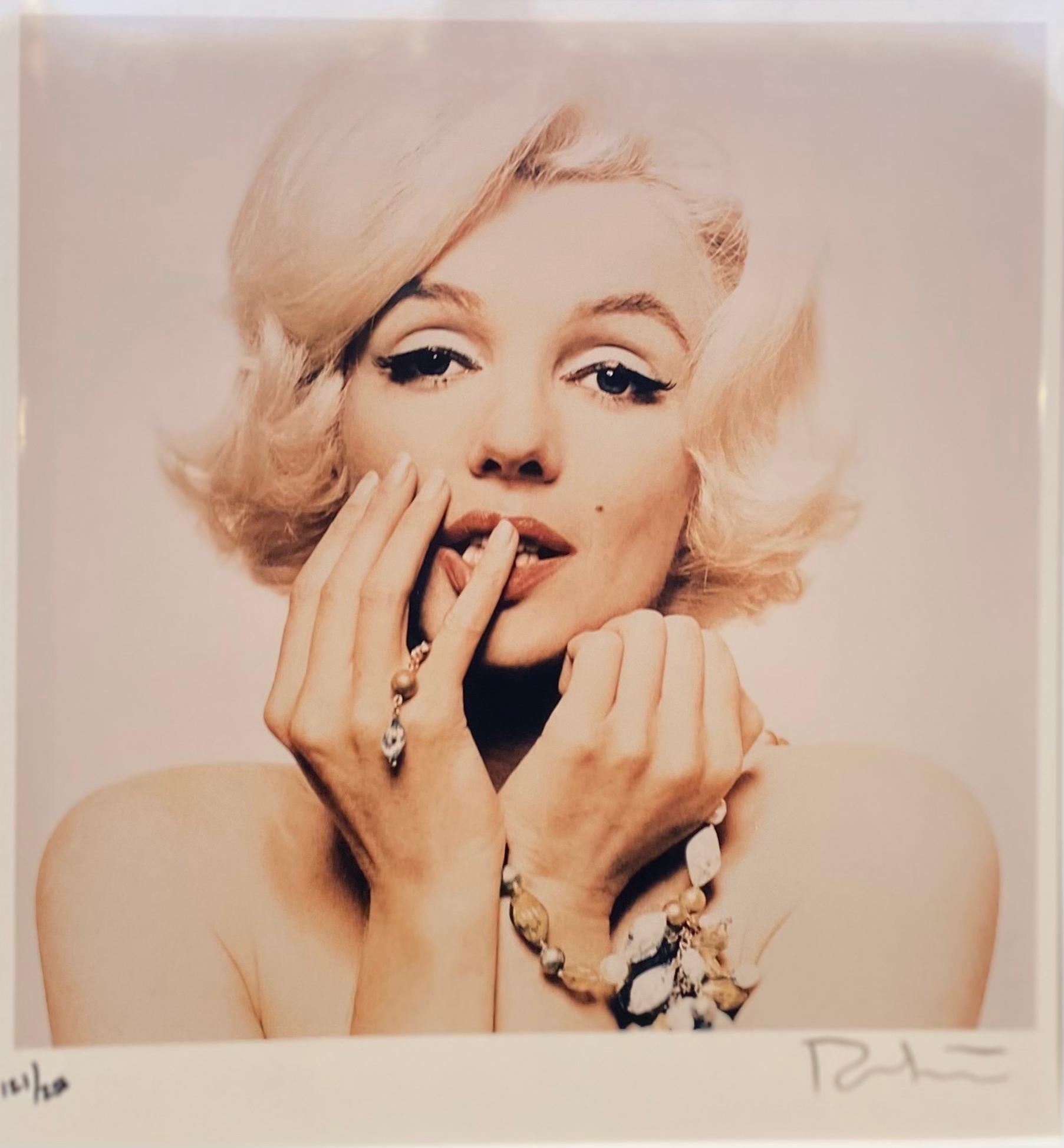 Photograph of Marilyn by Bert Stern 1980 Silver Print For Sale 5