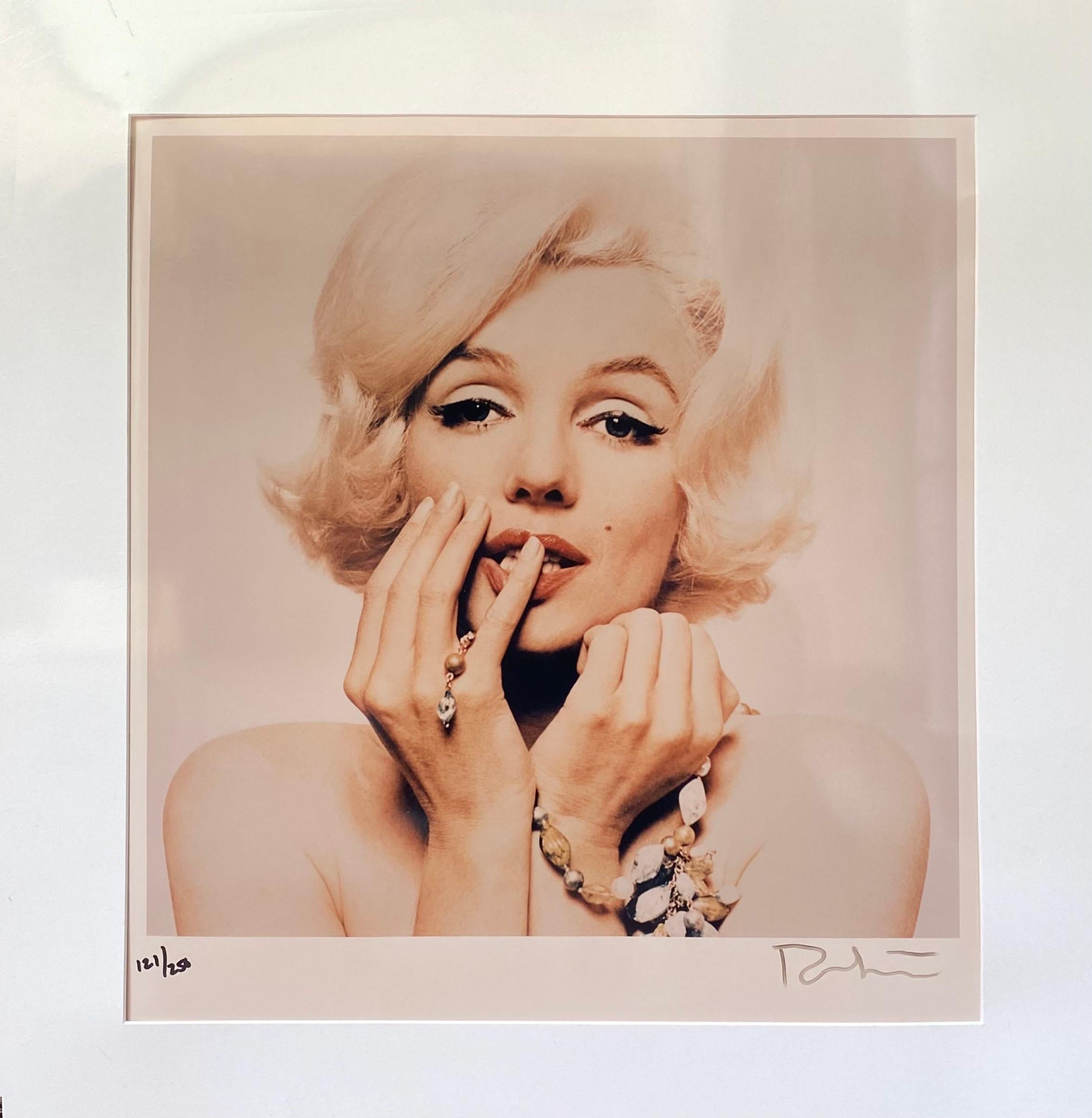 Photograph of Marilyn by Bert Stern 1980 Silver Print For Sale 1