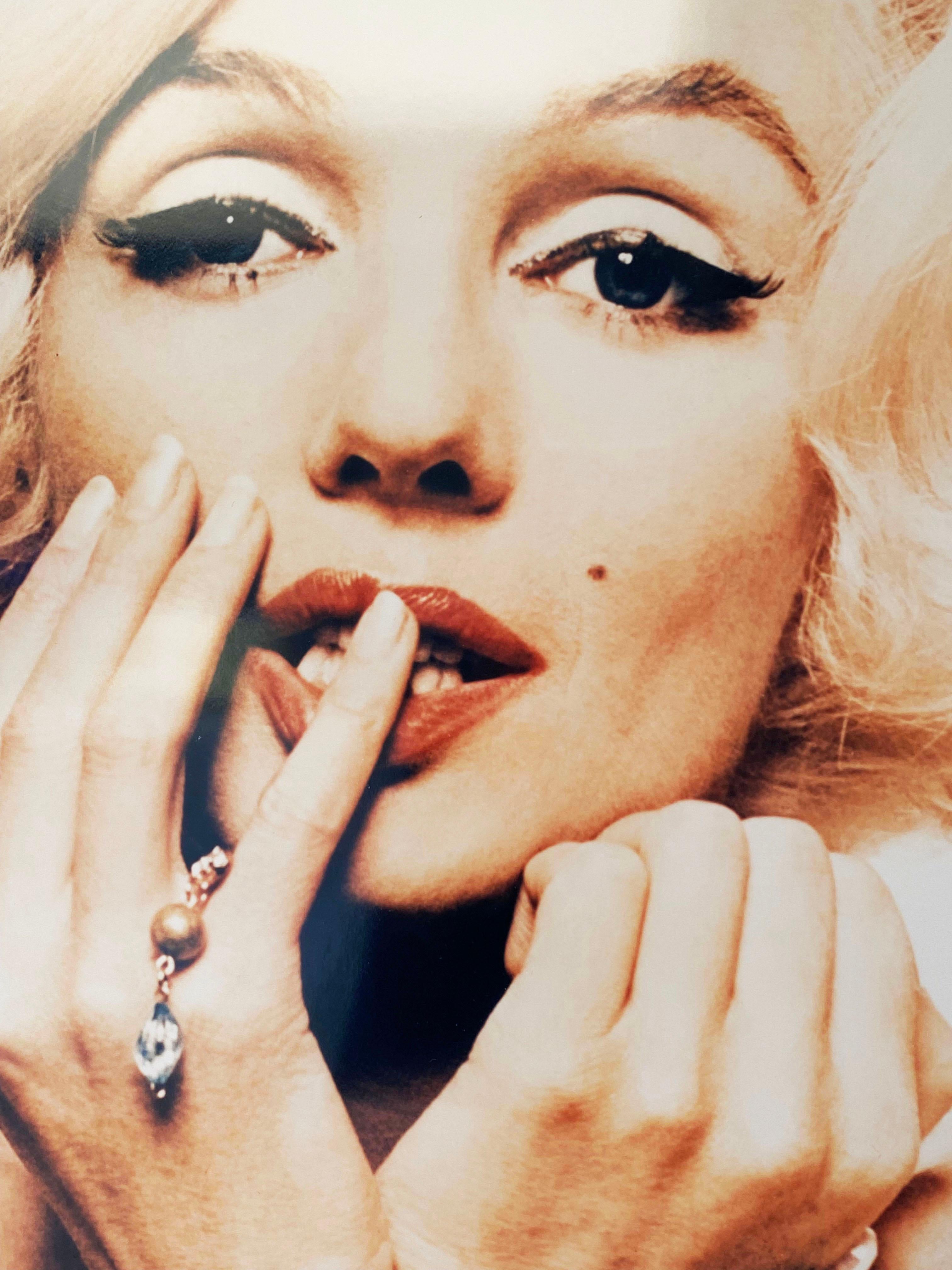 Fotografía de Marilyn por Bert Stern 1980 Impresión en plata en venta 2