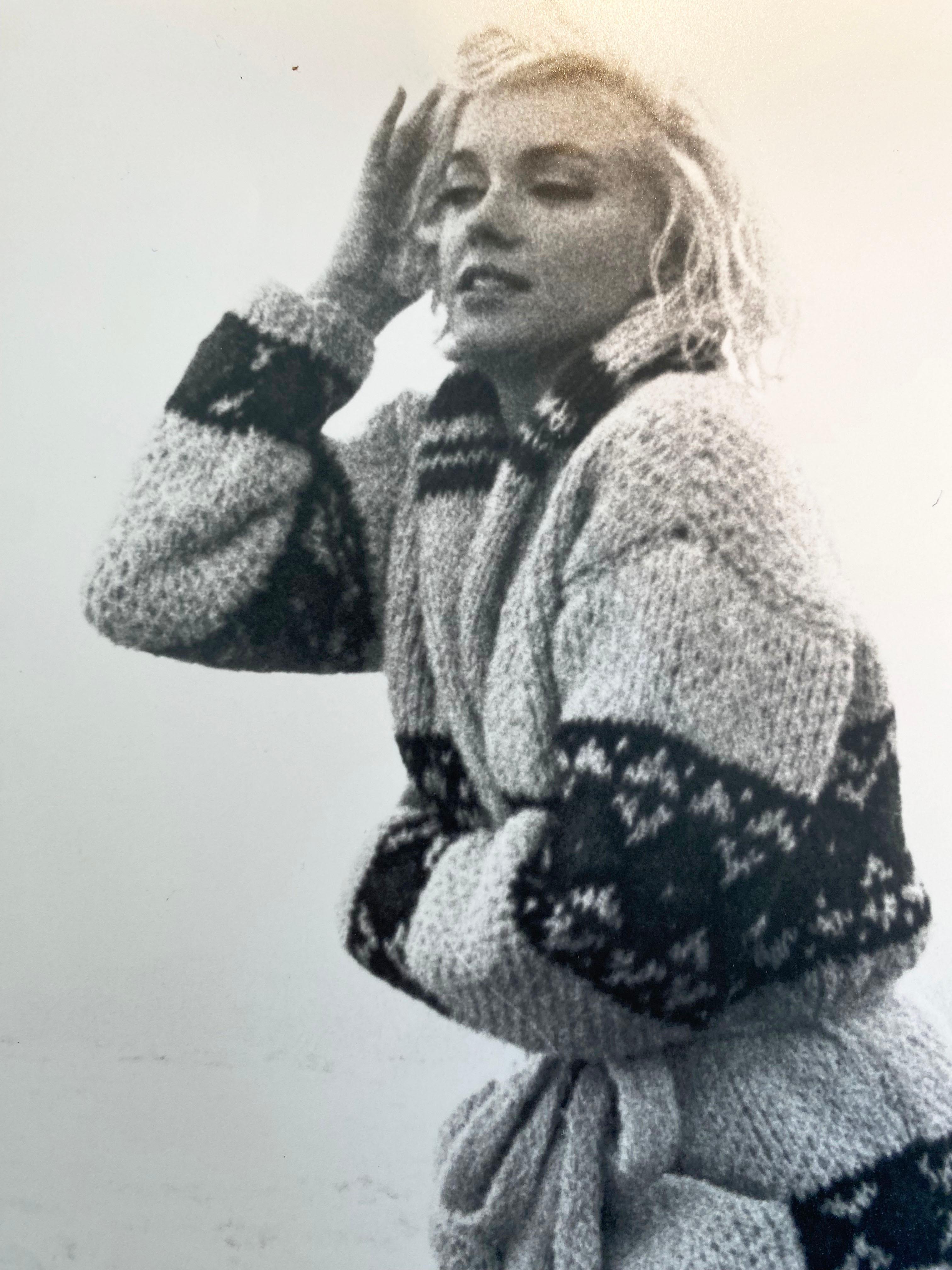 Papier Photographie de Marilyn Monroe par G. Barris  Photographie - 1962   en vente