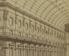 Photograph of the Galleria Vittorio Emanuele II, Milan, Late 19th Century