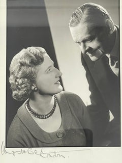 Photograph Portrait of T.S. Eliot and Wife Valerie Esme Fletcher by Angus McBean