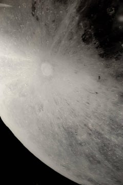 Photograph Wall Decoration Moon on Glass