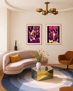 Photographic Giclee Print Diptych 70x100 G. Cassapides Wall Art Hotel sofa table