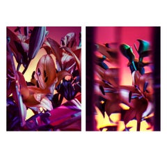 Photographic Giclee Print Diptych 70x100 G. Cassapides Wall Art Hotel sofa table