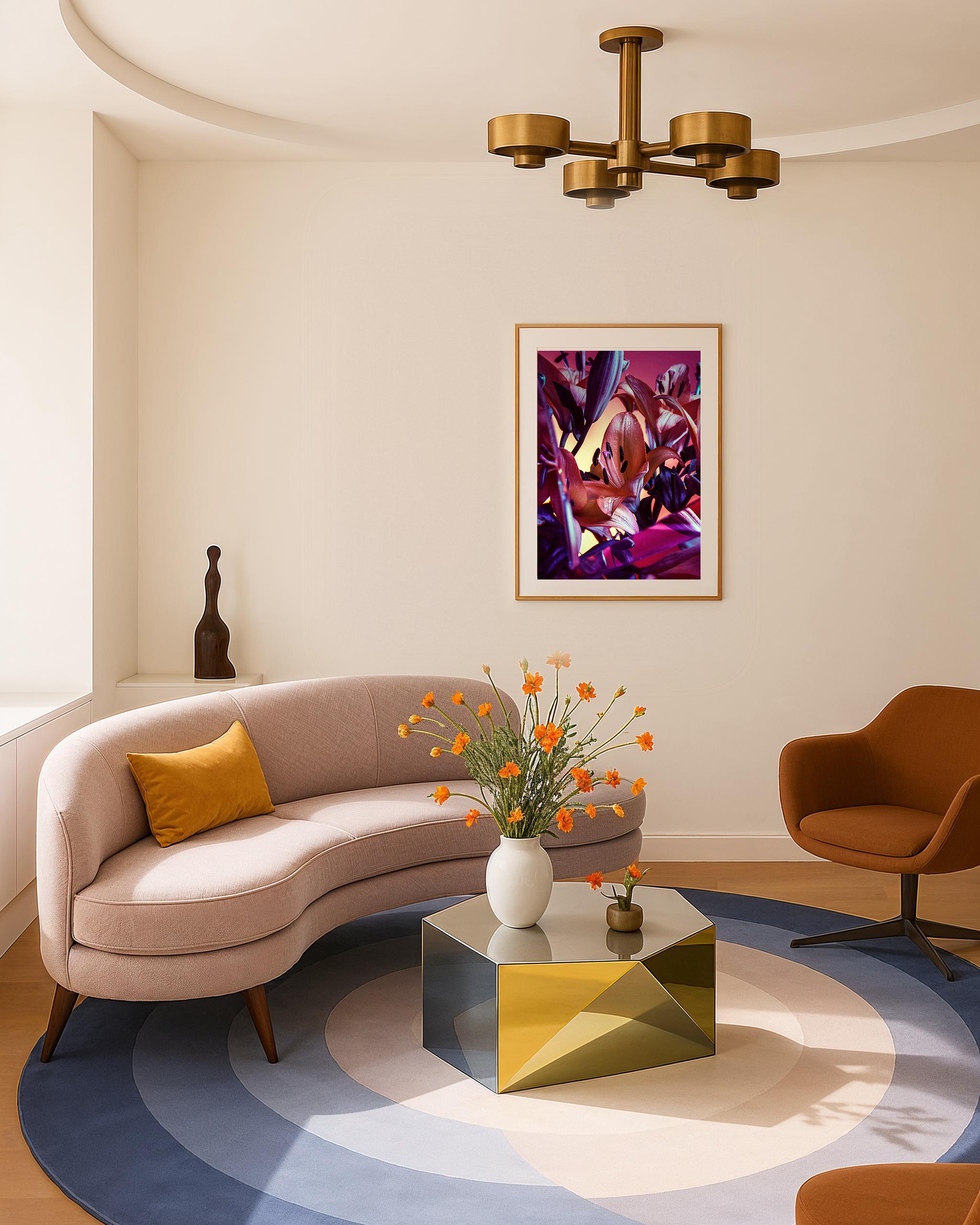 Moderne Impression photographique Giclée 'The Lilly Of Light' 70x100 G. Cassapides Wall Art Hotel en vente