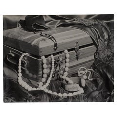 Photographie argentique Bernard Darot Coffret à bijoux XXe