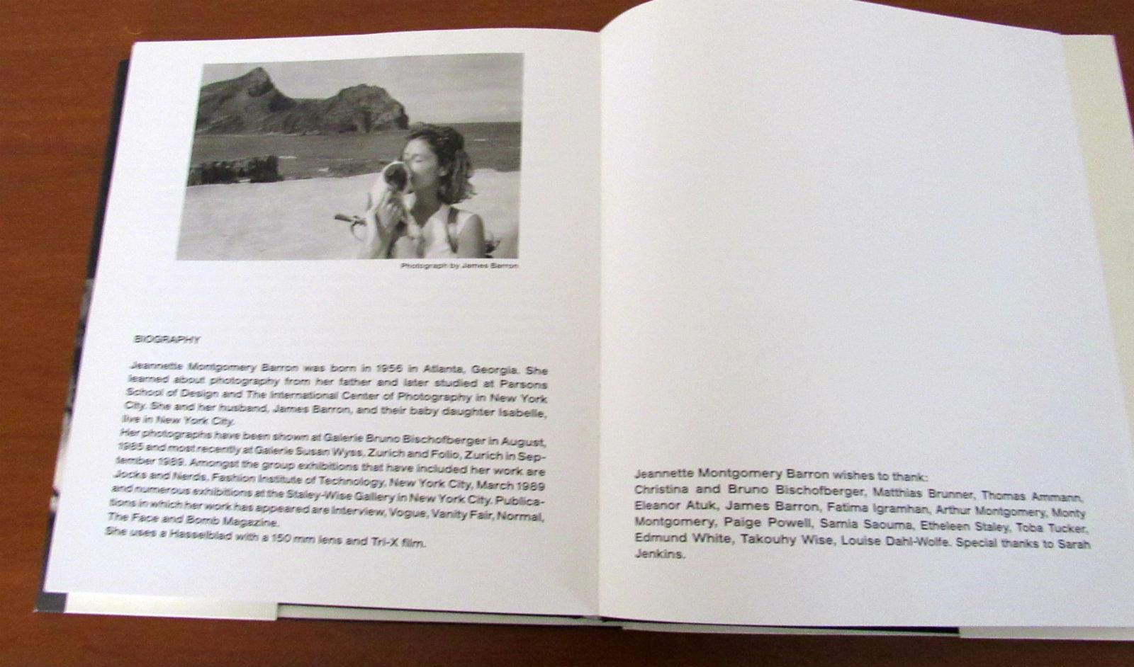 Photographs by Jeannette Montgomery Barron, First Edition, Limited to 1000 For Sale 6