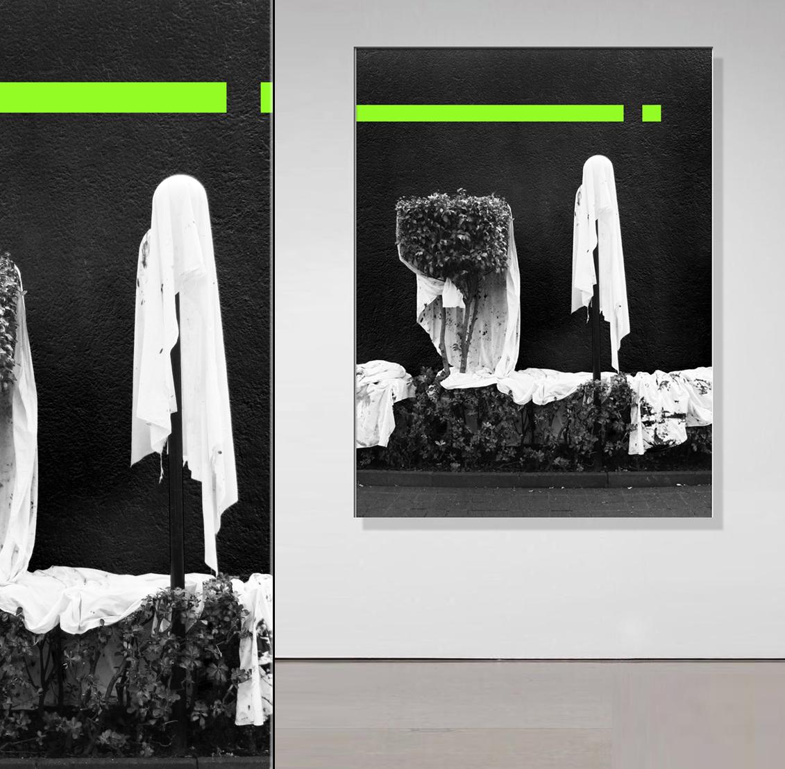 Mexican Photography, digital Nuria Rabanillo¨The ghosts of the Street¨ Mexico DF 100cm For Sale