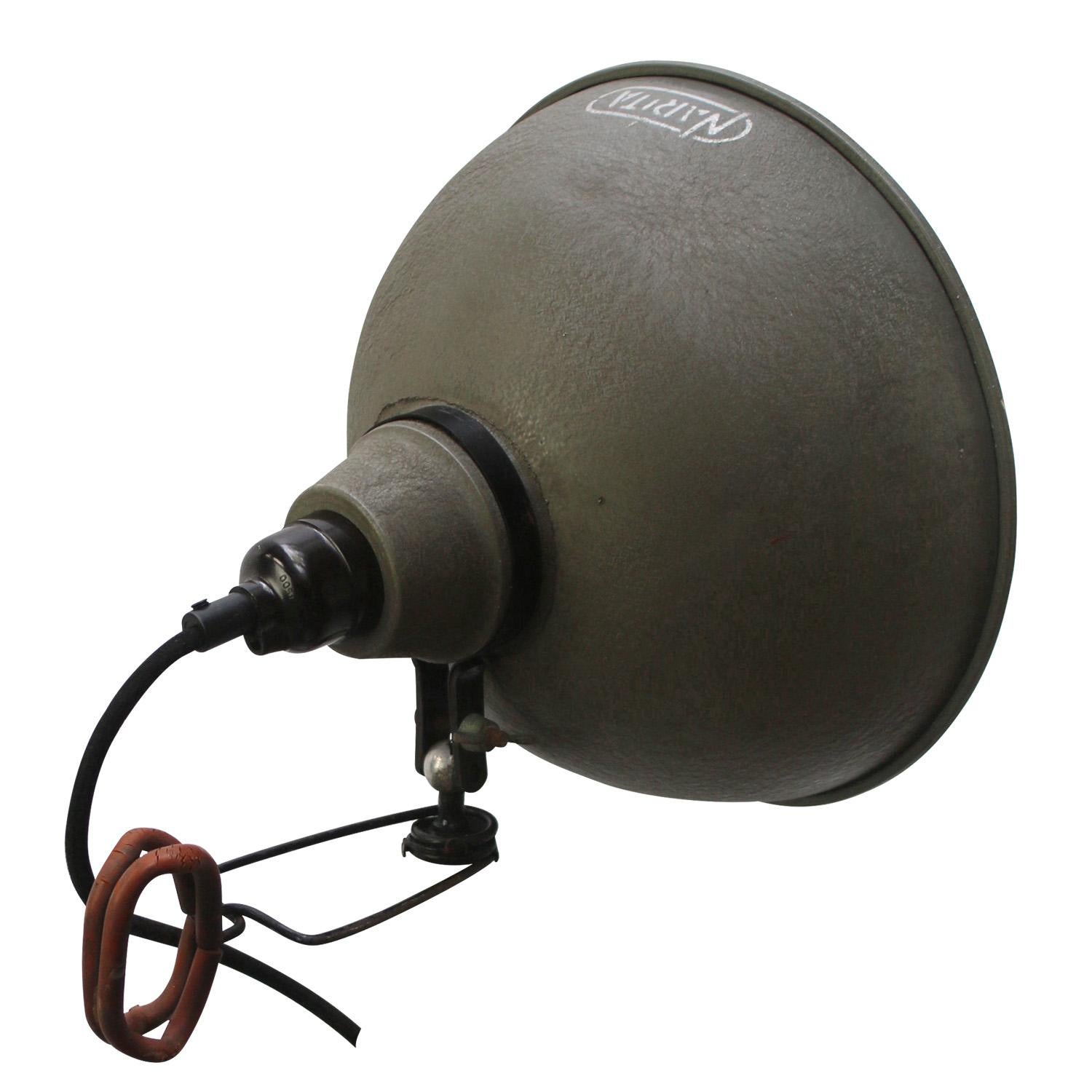 Industrial Photography, Studio Clamp Wall Lamp by Narita, Belgium For Sale