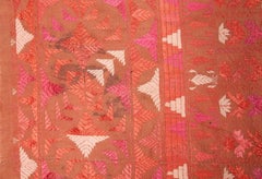 Phulkari Wedding Shawl from Punjab, India, Early 20th Century